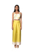 Emb Short jacket with Bustier and Pants